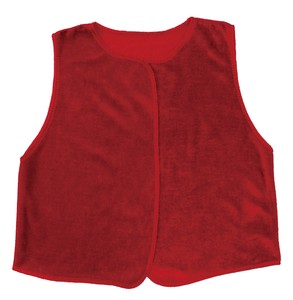 Kids' Vest/Gilet Red Vest Velour