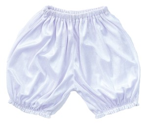 Kids' Short Pant White Velour