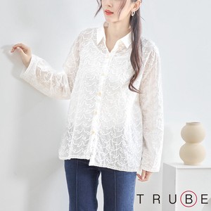 Button Shirt/Blouse L Embroidered 【2024NEW】