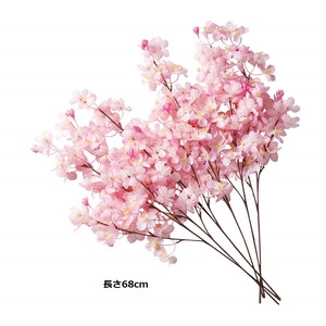 中桜ブランチ　6本セット（造花）長さ68cm　桜