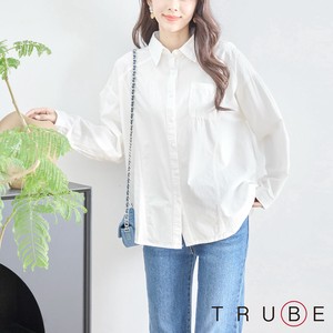 Button Shirt/Blouse Cotton L M 【2024NEW】