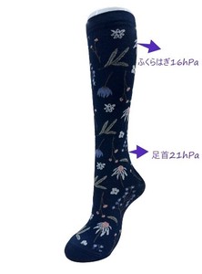 Leggings Floral Pattern Socks