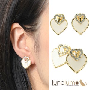 Clip-On Earrings Earrings White Sparkle Ladies'