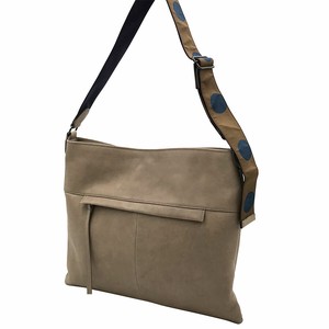 Shoulder Bag Tape Genuine Leather Polka Dot 3-colors 2024 Spring/Summer Made in Japan