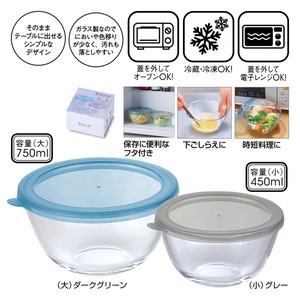Mixing Bowl Heat Resistant Glass