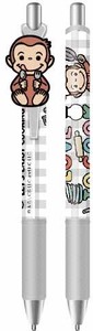 Pre-order Gel Pen Curious George with Mascot