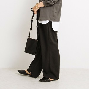 Full-Length Pant Stretch Wide Pants Ladies