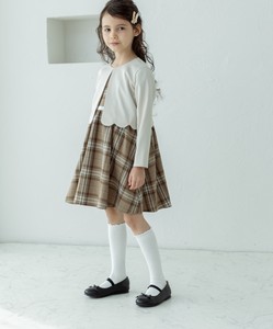 Kids' Casual Dress Scallop One-piece Dress