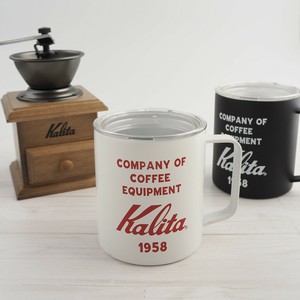【2024SS新作】Kalita(カリタ)　フタ付き　ステンレスマグカップ