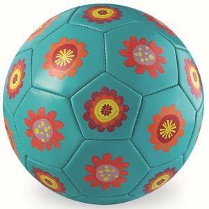 【特価品】クロコダイルクリーク サッカーボール  フラワー【PVCレザー/中国製】