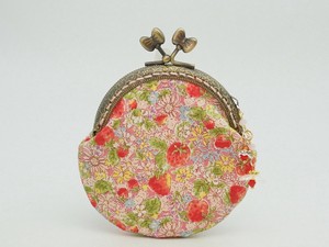 Pouch Gamaguchi Coin Purse Strawberry