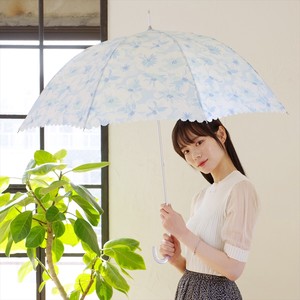 《2024春夏新作》【雨傘】長傘 ペールフラワー