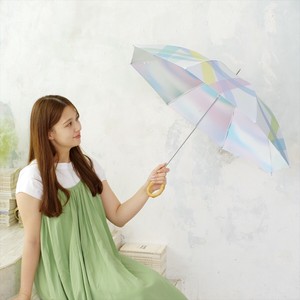 《2024春夏新作》【晴雨兼用傘】長傘 遮光 2サイドリボン