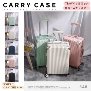 ☆新入荷☆　キャリーケース　スーツケース　フレームタイプ　TSAロック　【AL229】