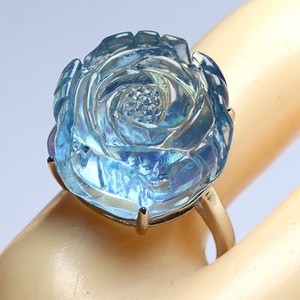 银戒指（蓝宝石/珊瑚） 能量石