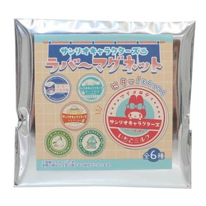 【事務用品】サンリオキャラクターズ ラバーマグネット全6種