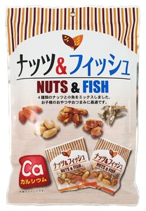 【タクマ食品】【便利な個包装入り】ナッツ＆フィッシュ　85g