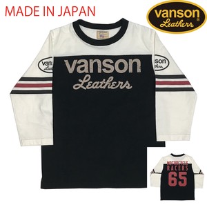 vanson RACERS65 Pt. 3/4 SLEEVE FOOTBALL TEE (七分袖T)