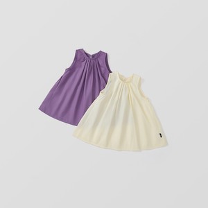 Kids' Casual Dress Sleeveless Summer Cotton Spring One-piece Dress Kids
