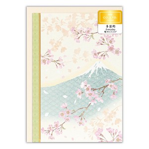 カード　花笑み　多目的　桜富士【日本製】