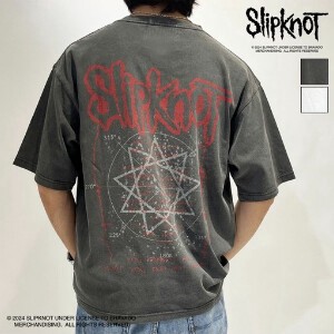 【予約販売】【Slipknot】　ロゴTシャツ【2024夏物】【ユニセックス】