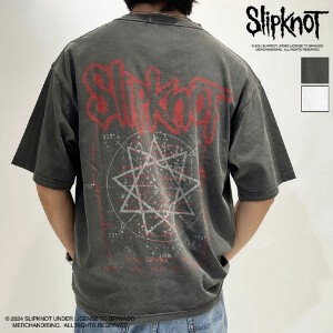 【予約販売】【Slipknot】　ロゴTシャツ【2024夏物】【ユニセックス】