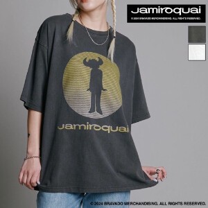 【Jamiroquai】　サークルロゴTシャツ【2024夏物】【ユニセックス】