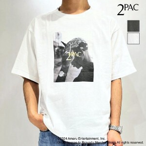 【2PAC】　フォトTシャツ【2024夏物】【ユニセックス】