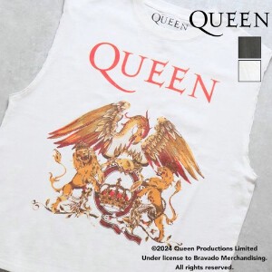 【予約販売】【Queen】　ノースリーブTシャツ【2024夏物】【ユニセックス】