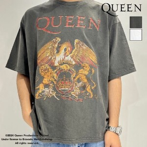 【予約販売】【Queen】　ロゴTシャツ【2024夏物】【ユニセックス】