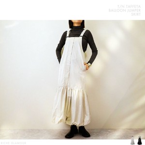 Jumper Dress Balloon T/N Taffeta Jumper Skirt 【2024NEW】