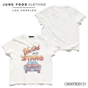 ジャンクフード クロージング【JUNK FOOD CLOTHING】UNITED WE STANG VINTAGE TEE Tシャツ フォード