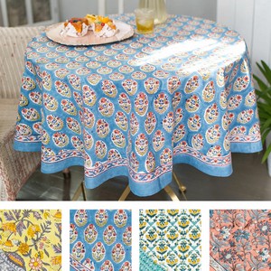 Tablecloth Block Print 【2024NEW】