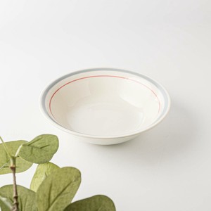 Mino ware Donburi Bowl Orange Western Tableware 16.6cm Made in Japan