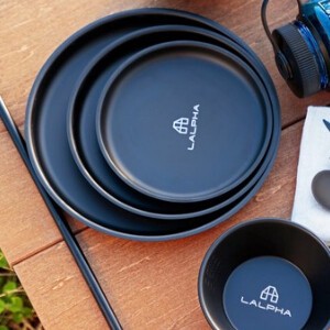 Tsubamesanjo Outdoor Cookware black Set of 3 Made in Japan