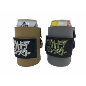 LALPHA　タクティカル缶クーラーカバー【2色あり・日本製・ミリタリー・キャンプ・アウトドア】