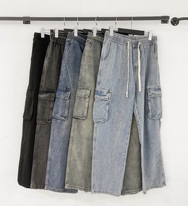 长裤 牛仔布料 工作裤/长裤 新款 2024年 春夏 男士