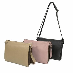 Shoulder Bag Cattle Leather Nylon 3-layers 4-colors 2024 Spring/Summer