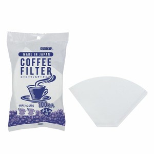 コーヒー用品 コーヒーフィルター 白 103 100枚入 サンナップ