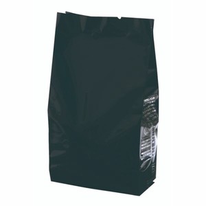 コーヒー用品 COT-922 インナーバルブ付100g用ガゼット袋 マット黒 ヤマニパッケージ