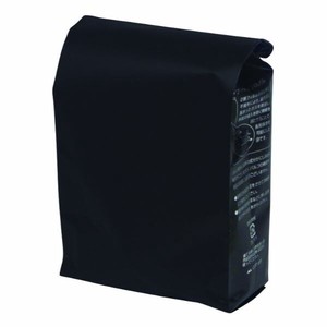 コーヒー用品 COT-516 ブレスパック500g マット黒 ヤマニパッケージ