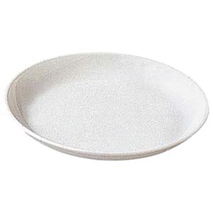 メラミン食器 No.1712W ポリプロ給食皿16cm (ホワイト) カンダ