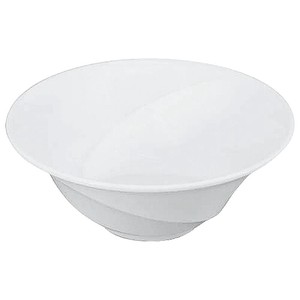 メラミン食器 スパイラルボール 白 20cm 1260cc BY-960-W カンダ