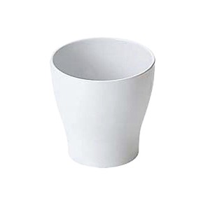 メラミン食器 シンプル食器白 No.22W ミルクカップ1号 カンダ