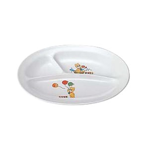 メラミン食器 お子様食器 KF-12 小判ランチ皿(小) コロちゃん カンダ
