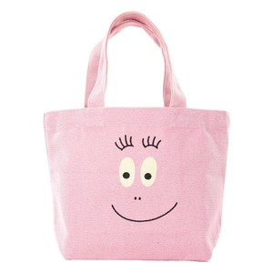 【セール商品】ミニトートバッグ 内ポケット付き　パパフェイス フランズ ピンク　約20x30cm