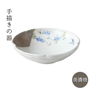 ギフト つたぶどう 輪花大鉢揃 手描き 日本製 美濃焼