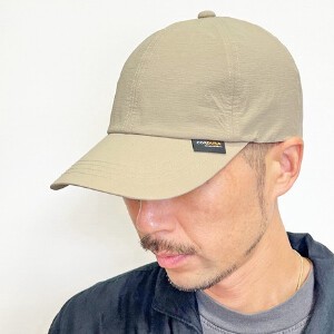 Baseball Cap Plain Color Water-Repellent Ripstop Spring/Summer Unisex Made in Japan