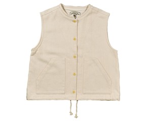 Button Shirt/Blouse Twill Vest