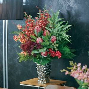 エキゾチックプロテア アーティフィシャルフラワー ディスプレイ 開店・開業・開院 祝い花 造花